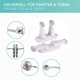 thumbnail image 4 of Cerradura universal para niños para puertas, paquete de 2 cerraduras para puertas para niños con adhesivo 3M, seguridad para bebés Adepaton LN-1152, 4 of 7