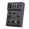 thumbnail image 2 of Console AGE03 5-Channel Mini Mic-Line Mixing Console Mixer with USB Audio Interface Built-in Echo Effect USB Powered for Recording DJ  Live Broadcast Karaoke, 2 of 7
