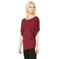 thumbnail image 2 of Women's Short Sleeve Draped Dolman T-Shirt, 2 of 3