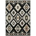 thumbnail image 3 of Style Haven  Patti Charcoal Tribal Diamond Medallions Area Rug 5'3" x 7'3" 5' x 8' Bedroom, 3 of 4