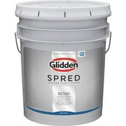 Glidden Spred Interior Paint + Primer Semi-Gloss White & Pastel Base 5 Gallon Pail