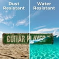 thumbnail image 5 of GUITAR PLAYER Vintage Style Rustic Street Sign – Band Case Pick Rock Roll Retro Decorative Wall Sign for Home, Bar, Garage, or Outdoor Use | 6" X 24" Aluminum Metal Road Sign, 5 of 6