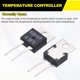 thumbnail image 3 of Paquete de 4 interruptores de temperatura termostáticos KSD-01F, 35°C/95°F 1.5A Normalmente Abierto N.O Controlador de temperatura para protección contra sobrecalentamiento en placas de PC, 3 of 6