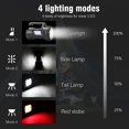 thumbnail image 2 of Rechargeable Led Torch 1200lm 6500mah, Ultra Powerful 4 Lighting Modes, Flashlight For Night Fishing, Hunting, Hiking, Garage, Camping, Emergency, 2 of 5