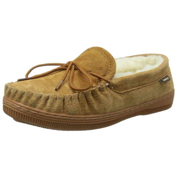 Lamo Women's Ladies Moc Slip-On Loafer, Chestnut, 10 M US