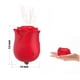 thumbnail image 3 of Rose Vibrator Sex Toys para mujer, pene, pezón, lengua, lamer, chupar, vibrador, estimulador, 1 pieza, rojo, 3 of 5