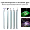 thumbnail image 3 of LED diamond paint drill pen point drill pen with light 5D diamond paint toolstyle:Style 4;, 3 of 6