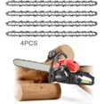 thumbnail image 2 of Cadena de motosierra de 52 eslabones, paso de 3/8" LP, calibre 050" (1,3 mm) de contragolpe bajo, paquete de 4 cadenas de motosierra 52 transmisiones para guía de cadena de 14" (35 cm), 2 of 5
