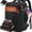 Black, variant on UKEIN Travel Backpack for Men & Women Carry On Backpack Flight Approved Expandable 42L Waterproof Anti-Theft Personal Item Backpack with Packing Cubes and Shoe Pocket