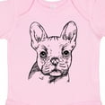 thumbnail image 4 of Inktastic French Bulldog Portrait Boys or Girls Baby Bodysuit, 4 of 5