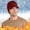 Wine, variant on Men's Winter Hat with Brim Warm Earflaps Hat for Men Thicken Knit Winter Beanie Outdoor Hiking Skiing