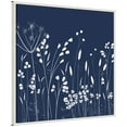 thumbnail image 5 of Amanti Art Indigo Flowers II Framed Canvas Wall Art Print, 5 of 7