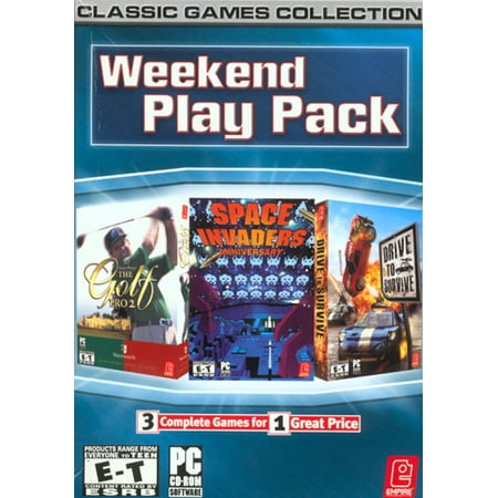 Weekend Play Pack for PC - Classic Games Collection- XSDP -72614 - Enjoy this classic game collection with three full version titles.  Learn from one of the pro golfers to play like a champion