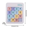 thumbnail image 3 of Educational Sliding Puzzle Toy Brain Teaser Game for Kids Learning Activity Indoor Outdoor Play, 3 of 4