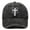 Black, variant on Women Mens Baseball Cap Embroidered Jesus Cross Baseball Cap Basketball Outdoor Sports Hip Hop Adjustable Sun Hat Brick Red One Size