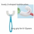thumbnail image 4 of u-Shaped Kids Toothbrush, Soft Manual Training Toothbrush for Kids 6-12 Years, 4 of 5