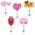 thumbnail image 1 of 5pcs doctor and nurse fabric label with easy to pull buckle, 1 of 5
