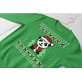 thumbnail image 5 of Old Glory Mens Ugly Christmas Sweater Panda Long Sleeve Sweatshirt, 5 of 5