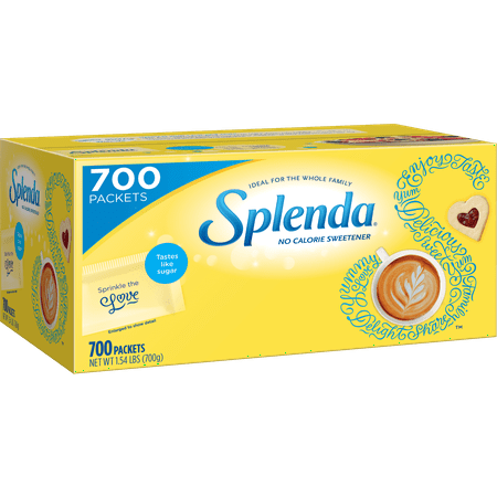 (700 Packets) Splenda No Calorie Sweetener (Best Sugar Substitute For Coffee)