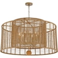 thumbnail image 5 of Crystorama Lighting - Jayna - 12 Light Chandelier In Farmhouse And Industrial, 5 of 5