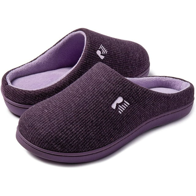 RockDove Pantoufle Originale Bicolore en Mousse Mémoire pour Femmes