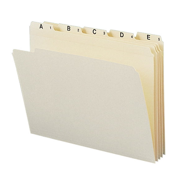 Smead Indexed File Folder Set, Alphabetic (A-Z) Fo