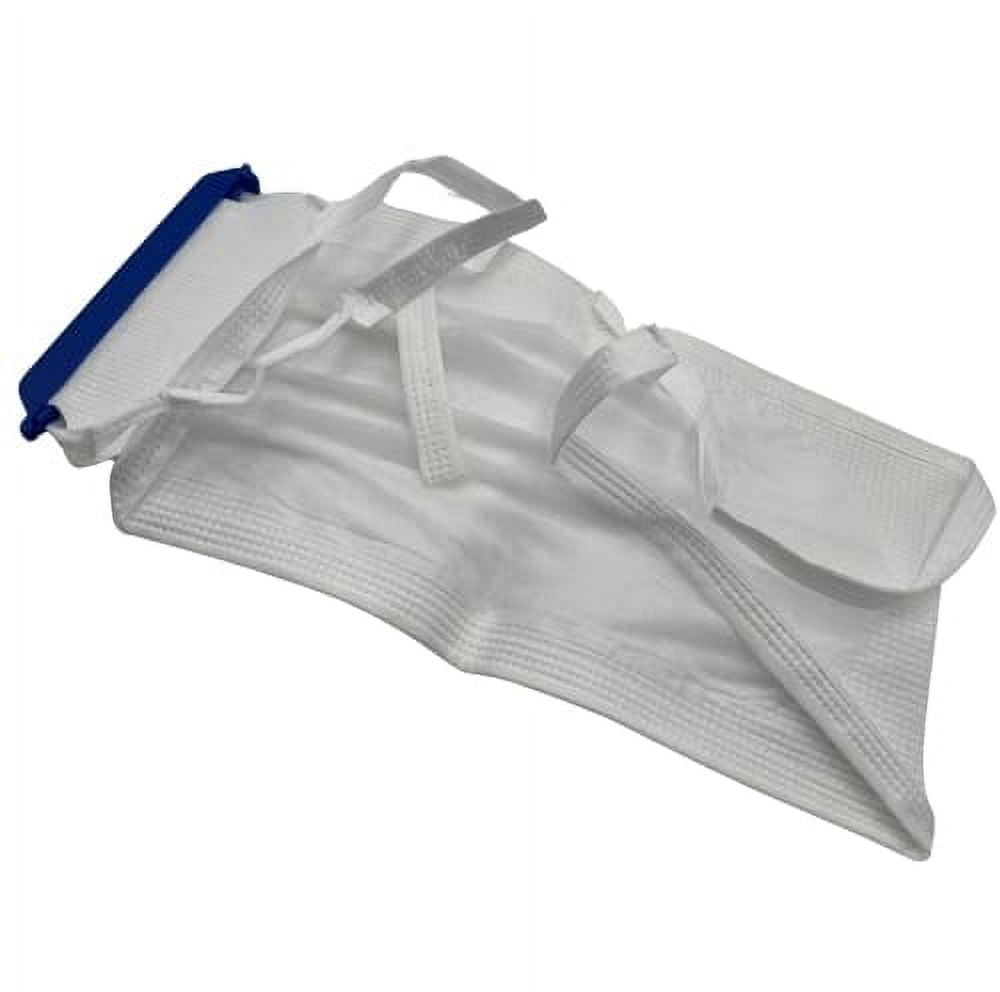 Comfortable Reusable Medical Large Ice Bags, Refillable Ice Packs with 4 Adjustable Ties for Cold Therapy, Muscle Pain Relief and Ankle, Knee, Neck, Shoulder Injuries (12 Pack)