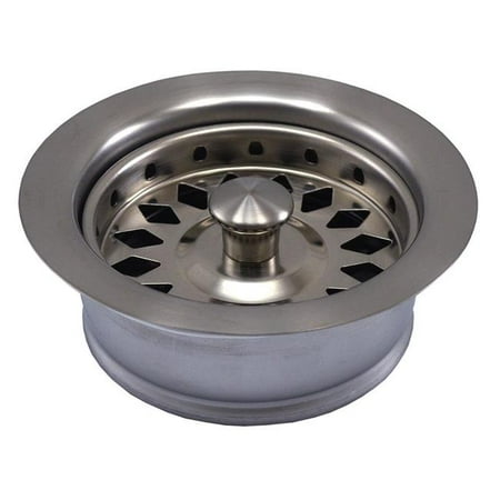 

Jones Stephens B03401 Brushed Stainless Steel Disposal Assembly for in-Sink-Erator