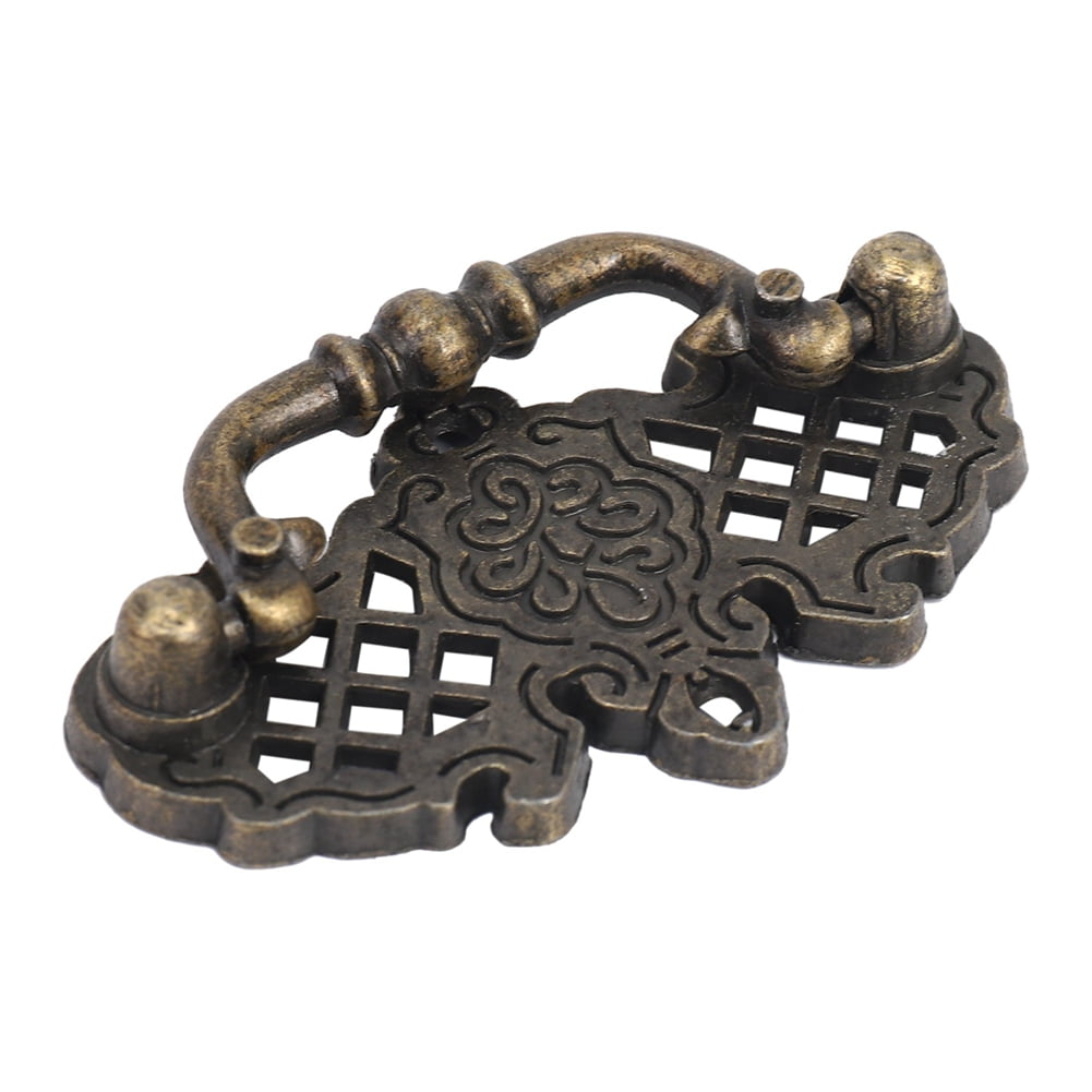 20 Pack Vintage Kitchen Cabinet Pull Furniture Drop Pull Drawer Handles Bedroom Dresser Knobs Antique Bronze