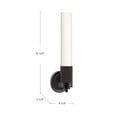 thumbnail image 4 of WV416101MBBG-Alora Lighting-Rue - 1 Light Bath Vanity-16.63 Inches Tall and 4.63 Inches Wide-Matte Black/Brushed Gold Finish, 4 of 7