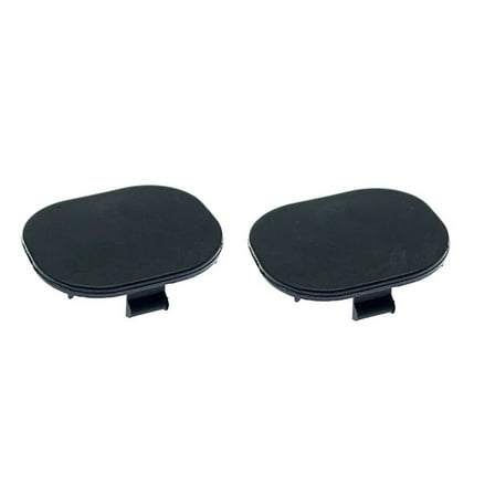 Furulu 2Pcs Rear Bumper Cap Screw Hole Dust Cover Garnish Lid For HONDA CR-V CRV 2007-2011