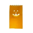 thumbnail image 2 of Halloween Luminary Bags, Orange Tea Light Candle Bags for Halloween Decoration, Parties, Fall Festival, 2 of 6