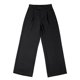 thumbnail image 4 of Pantalones de trabajo de mujer de cintura alta y pierna ancha: estilo informal de negocios con bolsillos, diseño plisado, mezcla de poliéster y spandex, versátiles para la oficina y el día a día., 4 of 4