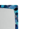 thumbnail image 2 of Ambesonne Blue White Fitted Sheet, Blurry Rectangulars, Twin XL Size, Multicolor, 2 of 2