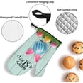 thumbnail image 4 of Oven Mitts and Pot Holders Sets of 4, Funny Eggs Rabbit Ear Kitchen Gloves for Cooking Baking Easter Hot Pads BBQ Potholders, 4 of 6