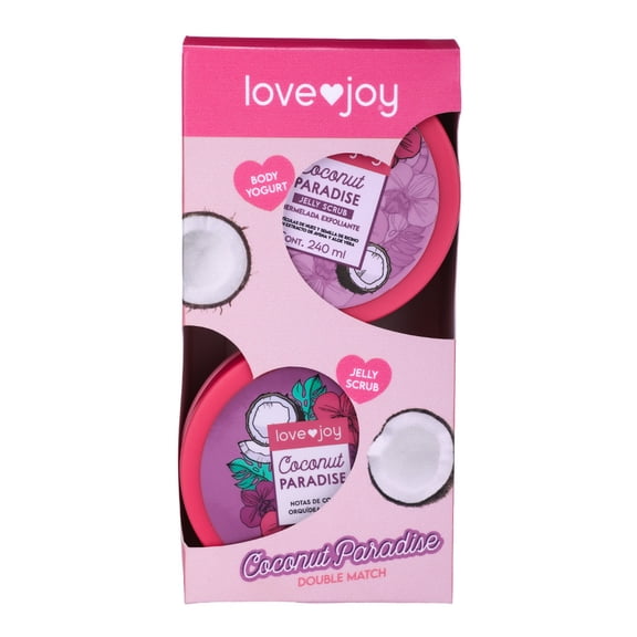 Set Cuidado Personal Love Joy Exfoliante 200 ml y Crema Corporal Fressia Festival 200 ml