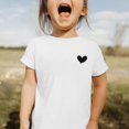 thumbnail image 3 of MANHUJI Girl 5T Clothes Kids T Shirt Baby Girls T Shirt Boys' Short Sleeve Top Parent Child Sentiment Kids Round Neck Short Sleeve T Shirt Toddler Girls Clothes 5T (White,160), 3 of 5