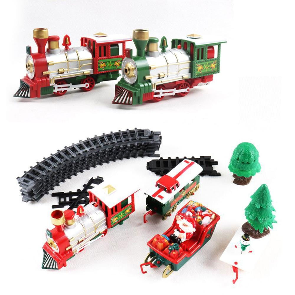 1 Set Creative Noël Train Toy Toy électrique Train électrique 