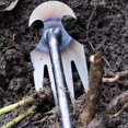 thumbnail image 2 of Excavadora Manual De Malezas Claw Weeder 4 dientes Stand Up Weed Puller para jardín césped patio trasero (40 cm), 2 of 7
