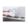 thumbnail image 6 of Elegant Lighting Sem Single Handle Pull Down Sprayer Kitchen Faucet In Brushed Nickel, 6 of 6