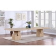 thumbnail image 3 of Meridian Furniture Anzio Oak Veneer Dining Table, 3 of 31