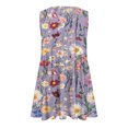 thumbnail image 4 of Summer Women Tank Tops Plus Size V-Neck Sleeveless Floral Printed Classic Pullover Blouse Shirt Casual Loose Dressy Going Out Tops For Women, 4 of 5