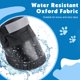 thumbnail image 3 of Zapatos de tubo largo para perros, impermeables y a prueba de nieve, zapatos para perros medianos y grandes, botas de lluvia generales (negro, XL), 3 of 5