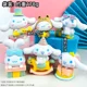thumbnail image 3 of Nuevas figuras de acción de la serie Cinnamoroll de Sanrio Cake Party, decoraciones para regalo de cumpleaños, juguetes de dibujos animados de anime encantadores de 4-7 cm, 3 of 5