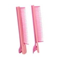 thumbnail image 5 of DOLITY 2Pcs Hairdressing Assistant Comb Hair Dye and s for Salon Highlights pink, 5 of 8