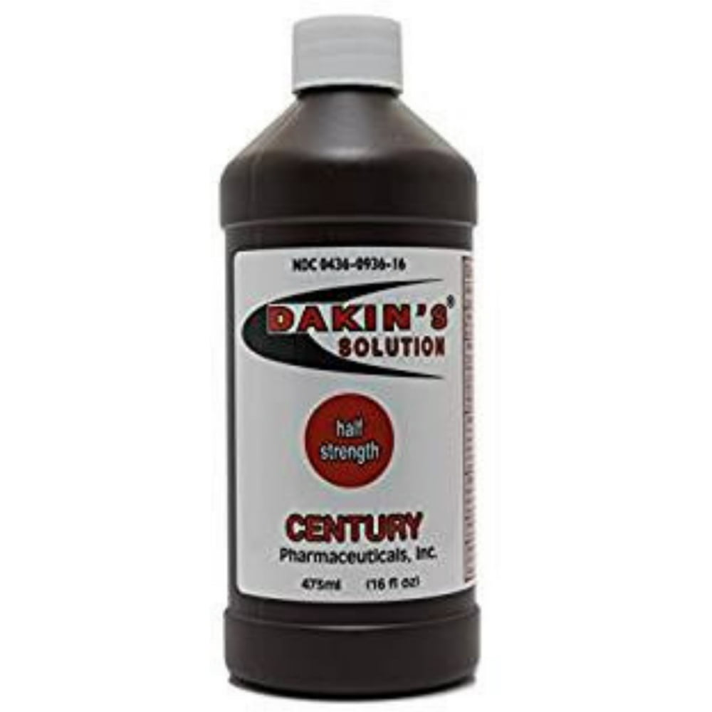 Dakin's SolutionHalf Strength Sodium Hypochlorite 0.25 , Wound