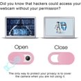 thumbnail image 4 of Woeilo Webcam Cover Slide Ultra Thin - Cute Pink Web Camera Cover fits Laptop,Tablet,Computer, Smartphone, Protect Your Privacy and Security,Strong Adhesive, 4 of 5