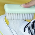 thumbnail image 4 of Ultra-soft Bristles Cleaning Brush, Multi-functional Shoe and Laundry Brush, Ergonomic Design for Comfortable Grip, Ideal for Cleaning Clothes, Shoes, and Home Surfaces, 4 of 7
