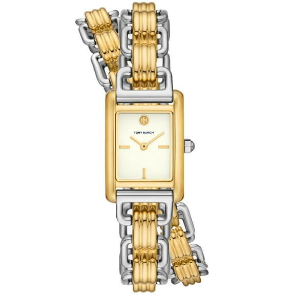 Tory Burch The Eleanor Women's Cream Dial Quartz Watch TBW1074