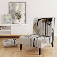 thumbnail image 2 of Designart "Gold Black Fusion" Upholstered Modern & Contemporary Accent Chair and Abstract Arm Chair - Multiple Color & Pattern, 2 of 7